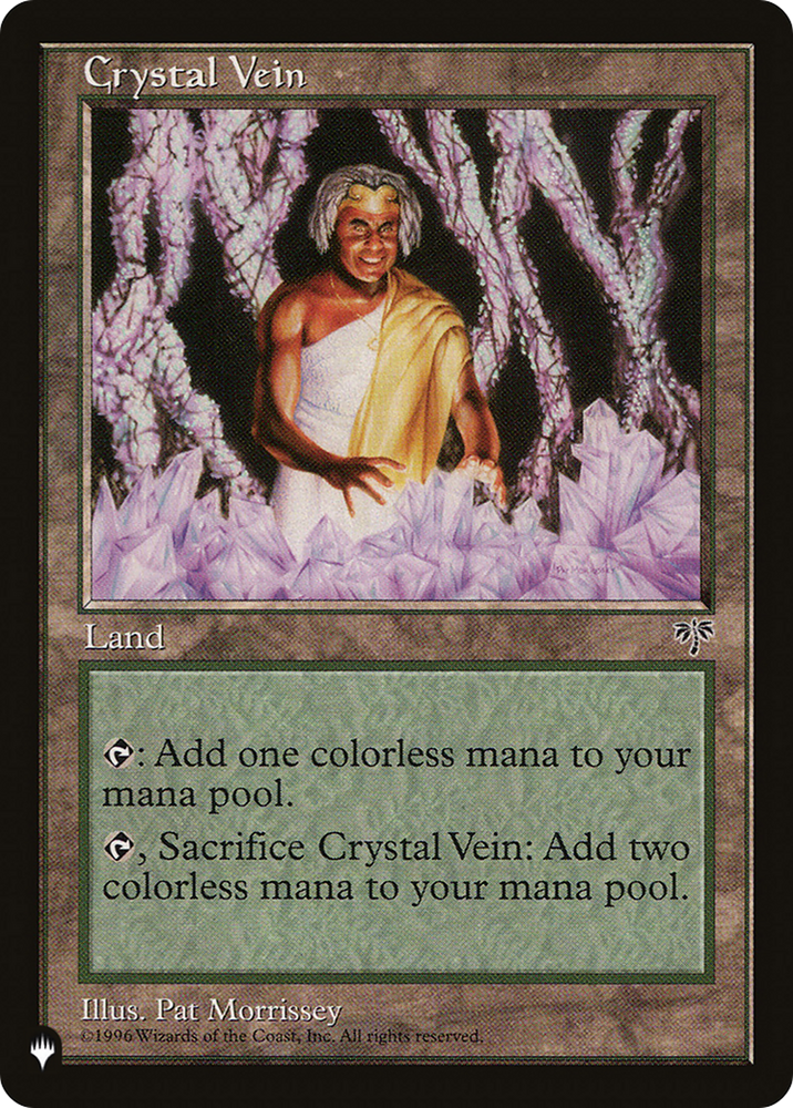 Crystal Vein [The List] Magic: The Gathering