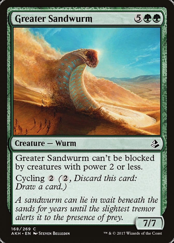 Greater Sandwurm [Amonkhet] Magic: The Gathering