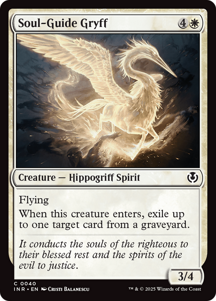 Soul-Guide Gryff [Innistrad Remastered] Magic: The Gathering