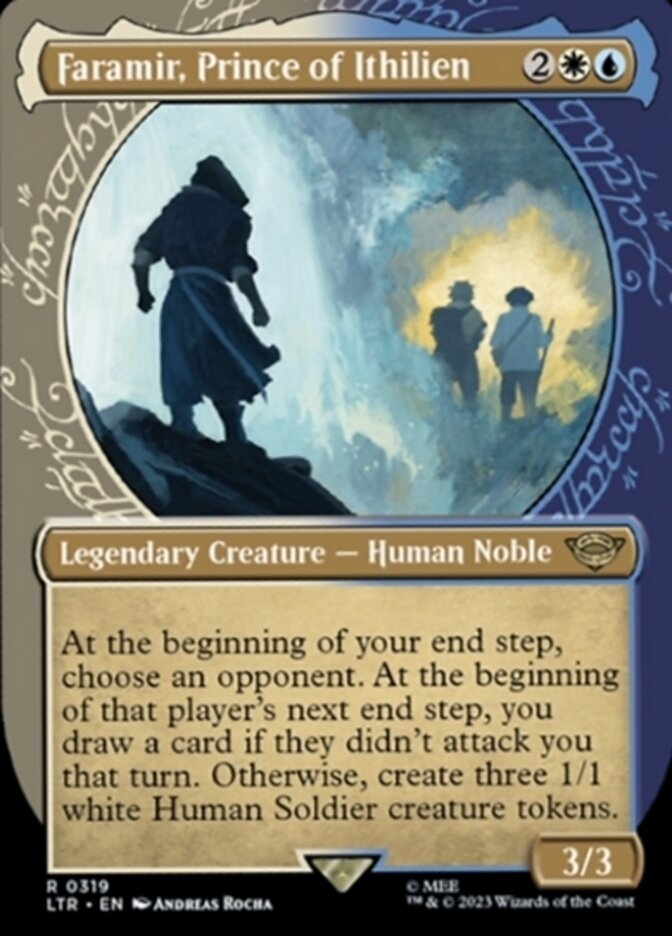 Faramir, Prince of Ithilien (Showcase Ring Frame) [The Lord of the Rings: Tales of Middle-Earth] Magic: The Gathering