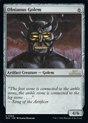 Obsianus Golem [30th Anniversary Edition] Magic: The Gathering