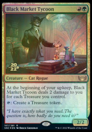 Black Market Tycoon [Streets of New Capenna Prerelease Promos] Magic: The Gathering