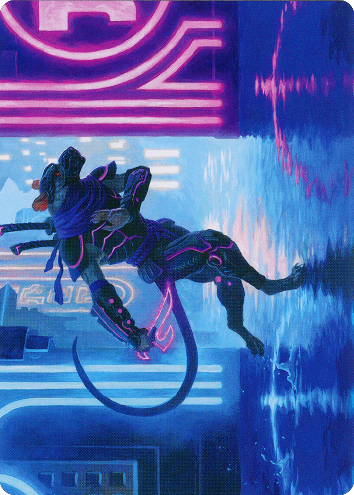 Nezumi Informant Art Card [March of the Machine Art Series] Magic: The Gathering