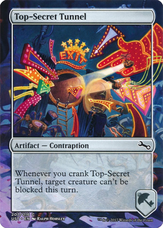 Top-Secret Tunnel [Unstable] Magic: The Gathering