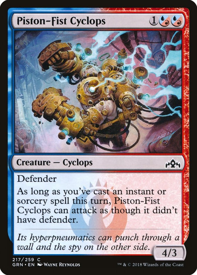 Piston-Fist Cyclops [Guilds of Ravnica] Magic: The Gathering
