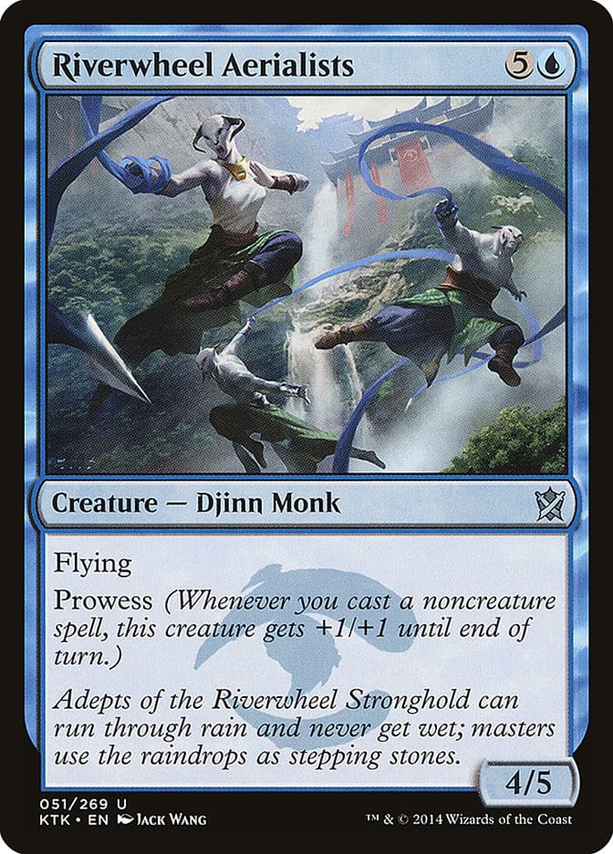 Riverwheel Aerialists [Khans of Tarkir] Magic: The Gathering
