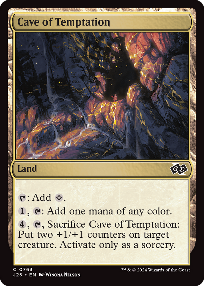 Cave of Temptation [Foundations Jumpstart] Magic: The Gathering