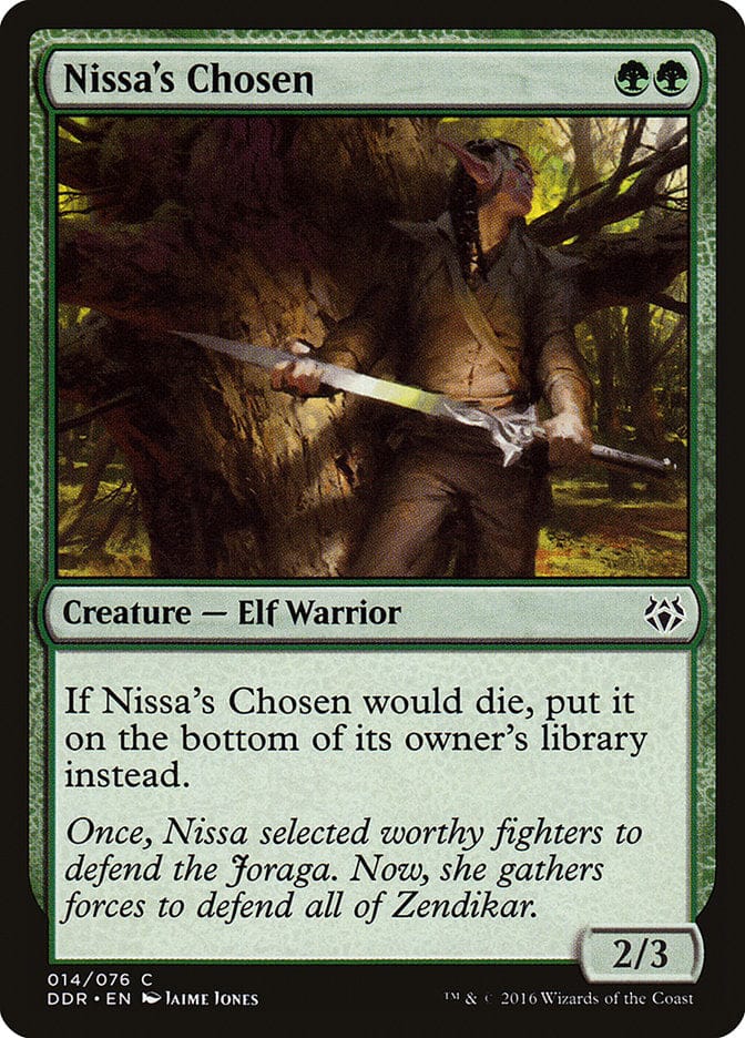 Nissa's Chosen [Duel Decks: Nissa vs. Ob Nixilis] Magic: The Gathering