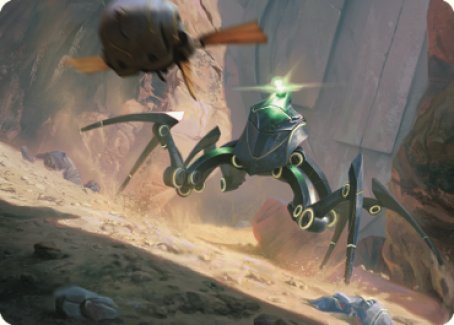 Thran Spider Art Card [The Brothers' War Art Series] Magic: The Gathering
