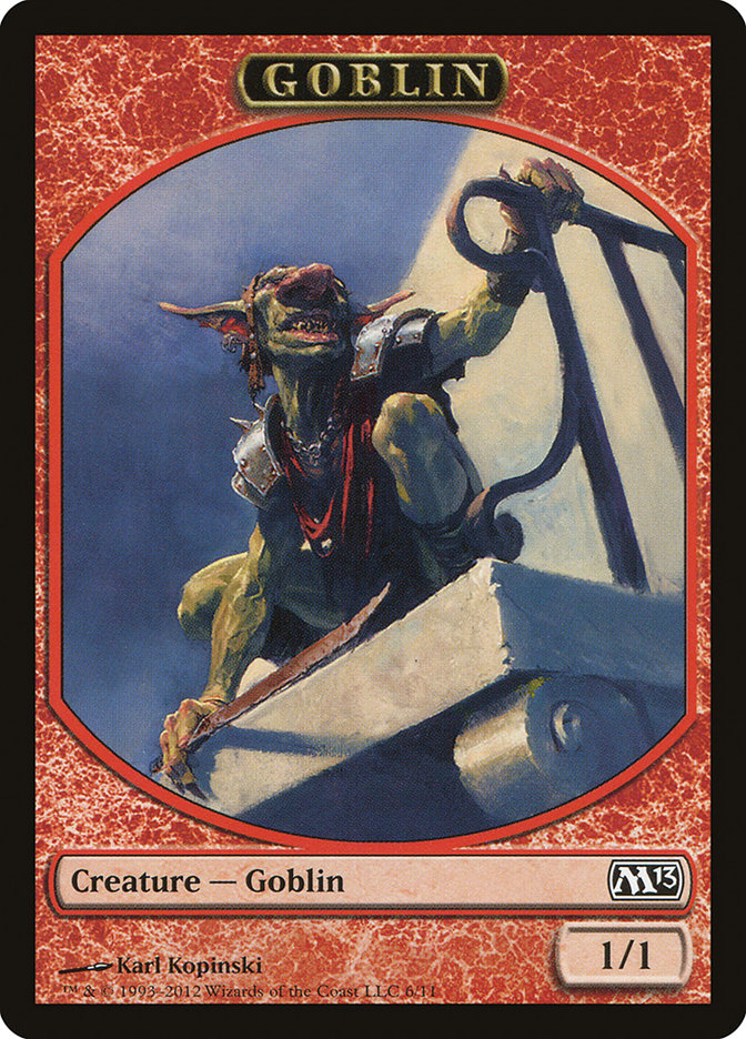 Goblin Token [Magic 2013 Tokens] Magic: The Gathering