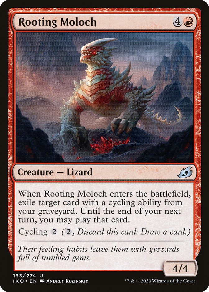 Rooting Moloch [Ikoria: Lair of Behemoths] Magic: The Gathering