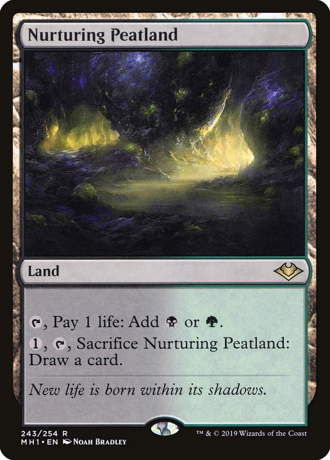 Nurturing Peatland [Modern Horizons] Magic: The Gathering
