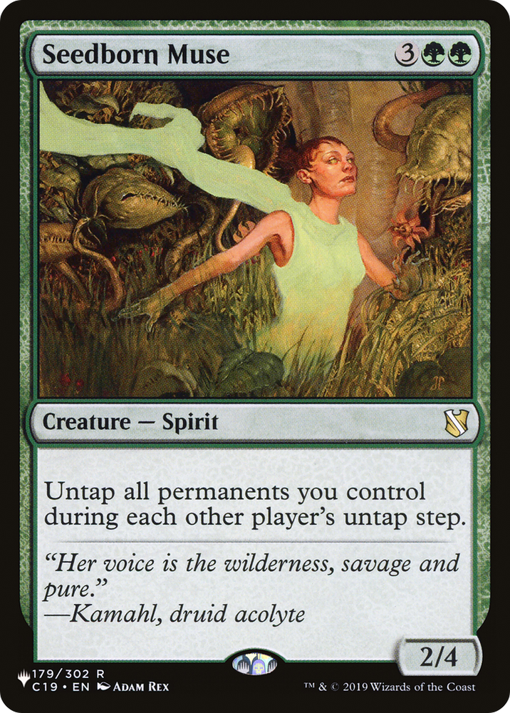 Seedborn Muse [The List] Magic: The Gathering