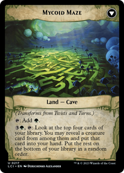 Twists and Turns // Mycoid Maze [The Lost Caverns of Ixalan] Magic: The Gathering