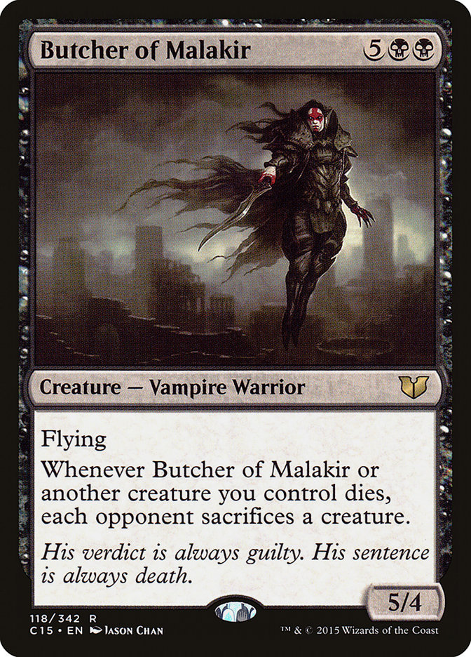 Butcher of Malakir [Commander 2015] Magic: The Gathering