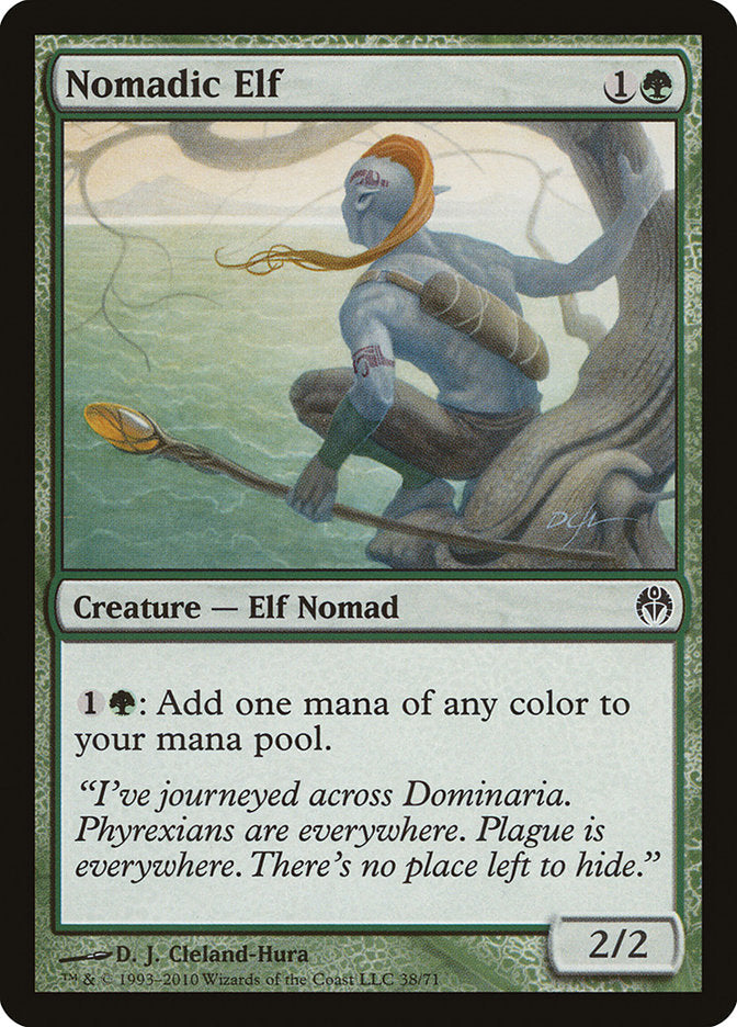 Nomadic Elf [Duel Decks: Phyrexia vs. the Coalition] Magic: The Gathering