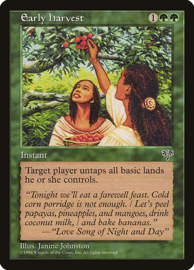 Early Harvest [Mirage] Magic: The Gathering