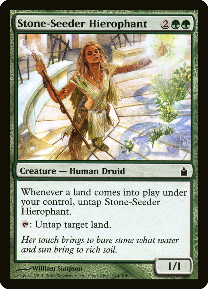 Stone-Seeder Hierophant [Ravnica: City of Guilds] Magic: The Gathering