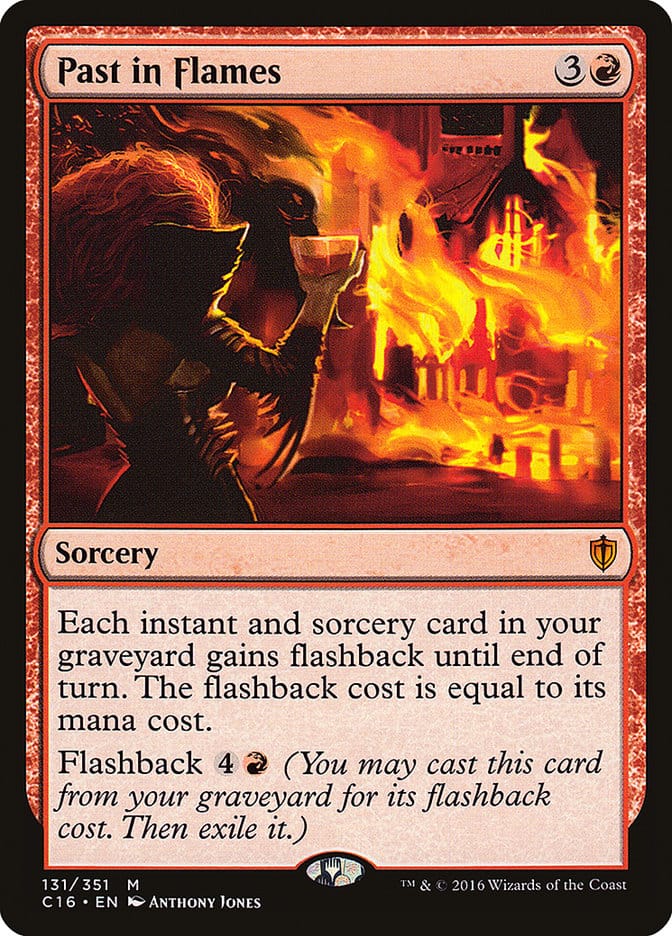 Past in Flames [Commander 2016] Magic: The Gathering