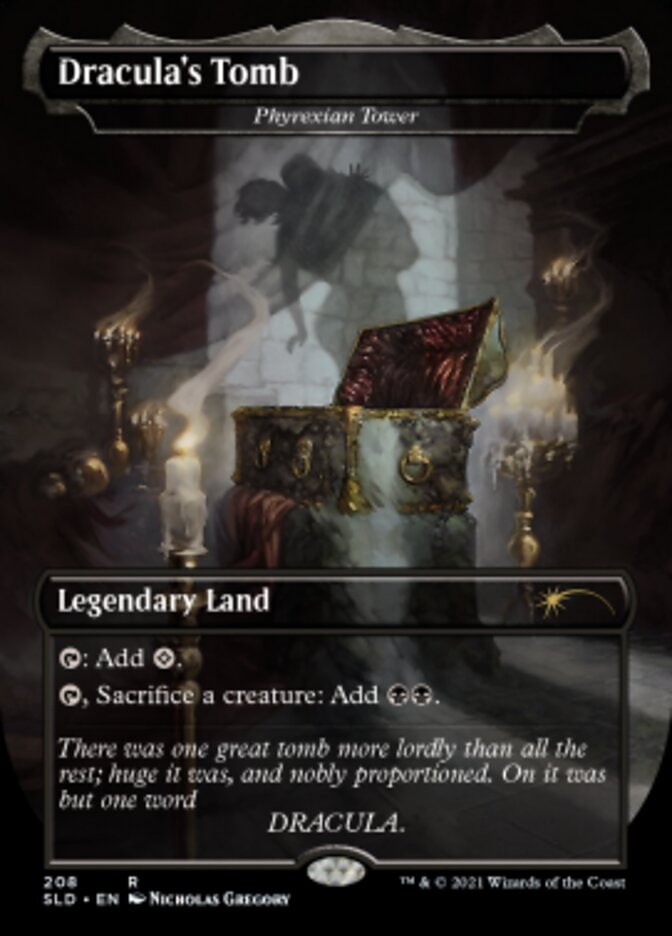Phyrexian Tower - Dracula's Tomb [Secret Lair Drop Series] Magic: The Gathering