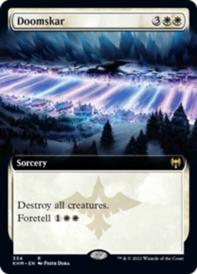 Doomskar (Extended Art) [Kaldheim] Magic: The Gathering