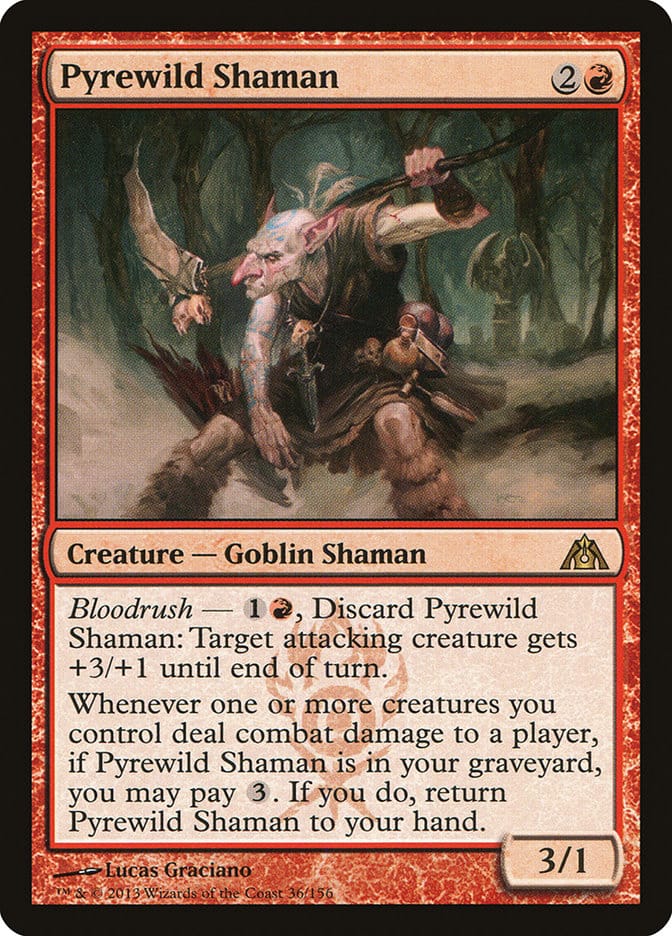 Pyrewild Shaman [Dragon's Maze] Magic: The Gathering