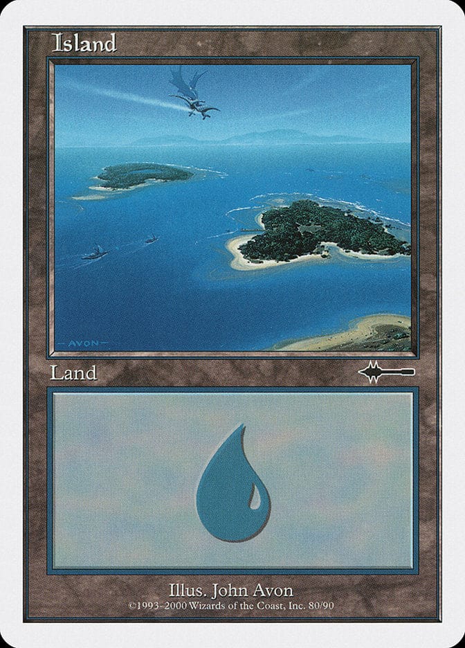 Island (80) [Beatdown] Magic: The Gathering