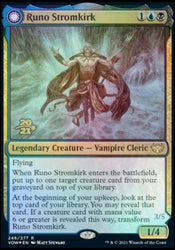 Runo Stromkirk // Krothuss, Lord of the Deep [Innistrad: Crimson Vow Prerelease Promos] Magic: The Gathering