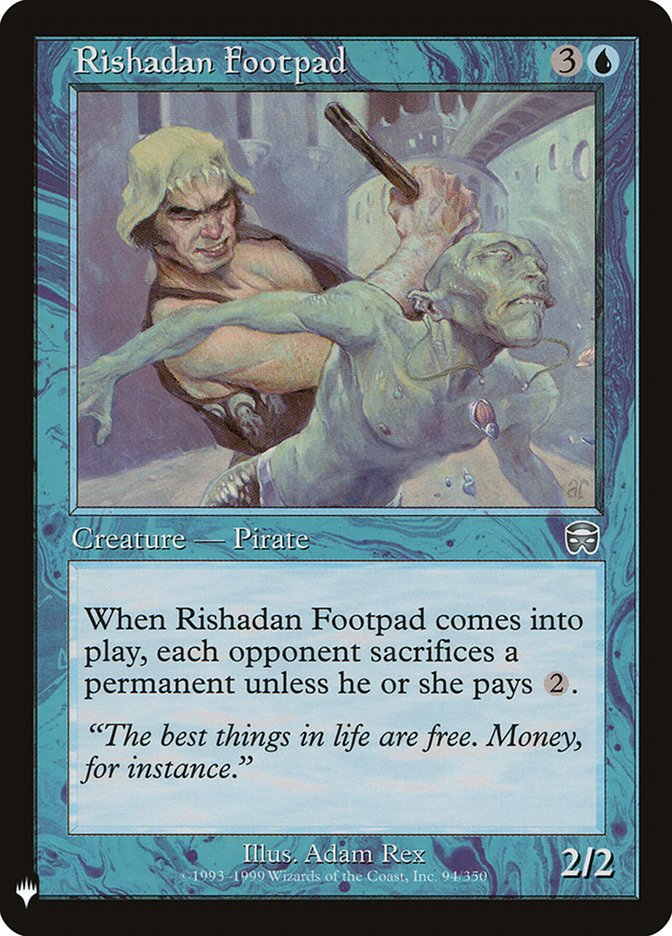 Rishadan Footpad [Mystery Booster] Magic: The Gathering