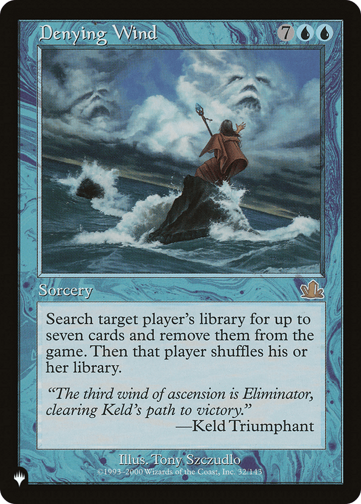 Denying Wind [The List] Magic: The Gathering
