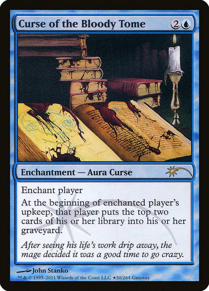 Curse of the Bloody Tome [Wizards Play Network 2011] Magic: The Gathering