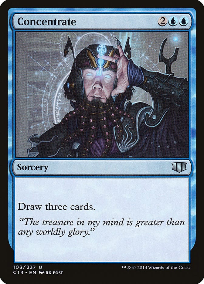 Concentrate [Commander 2014] Magic: The Gathering