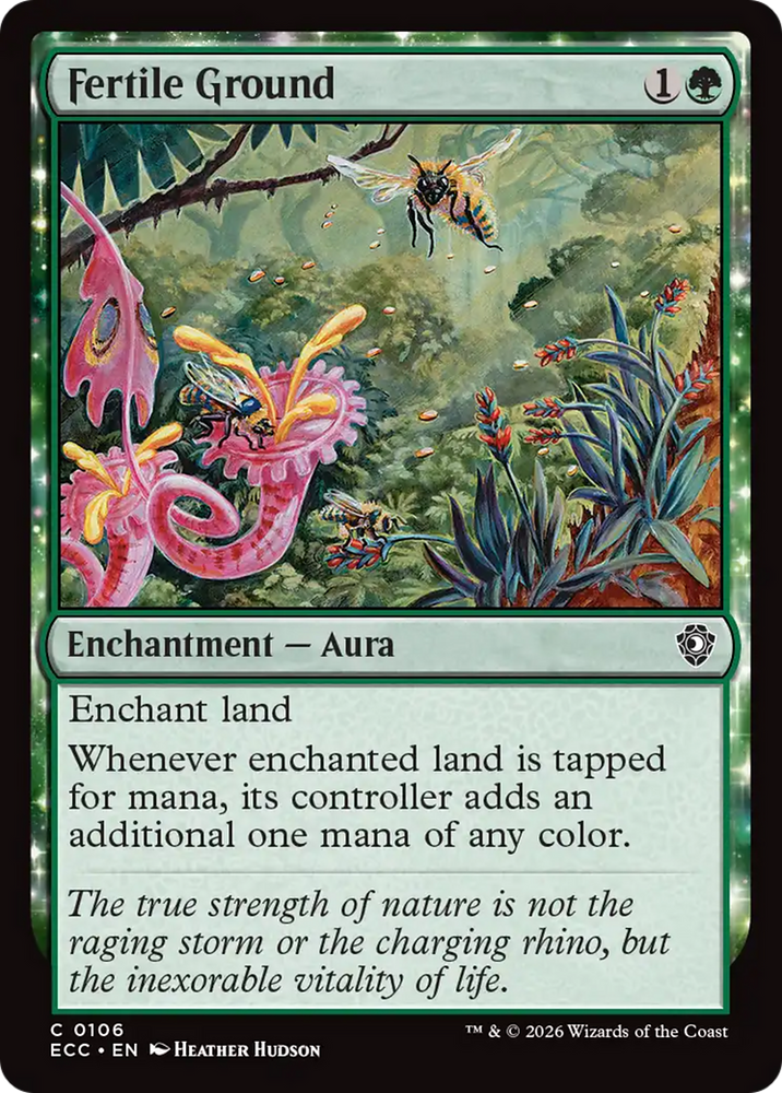 Fertile Ground [Lorwyn Eclipsed Commander] Magic: The Gathering