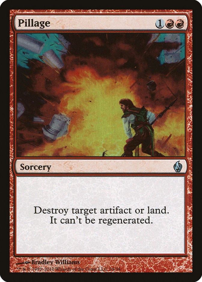 Pillage [Premium Deck Series: Fire and Lightning] Magic: The Gathering