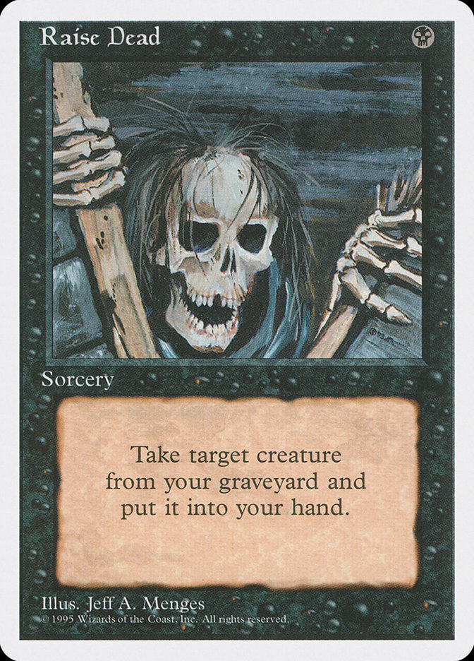 Raise Dead [Fourth Edition] Magic: The Gathering