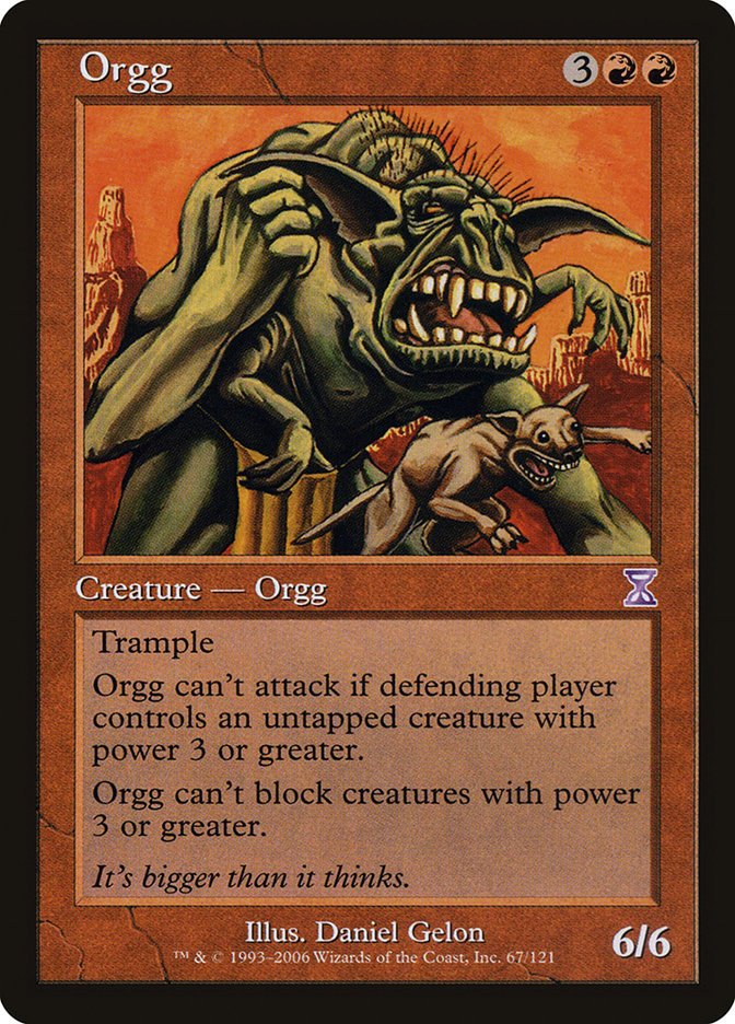 Orgg [Time Spiral Timeshifted] Magic: The Gathering