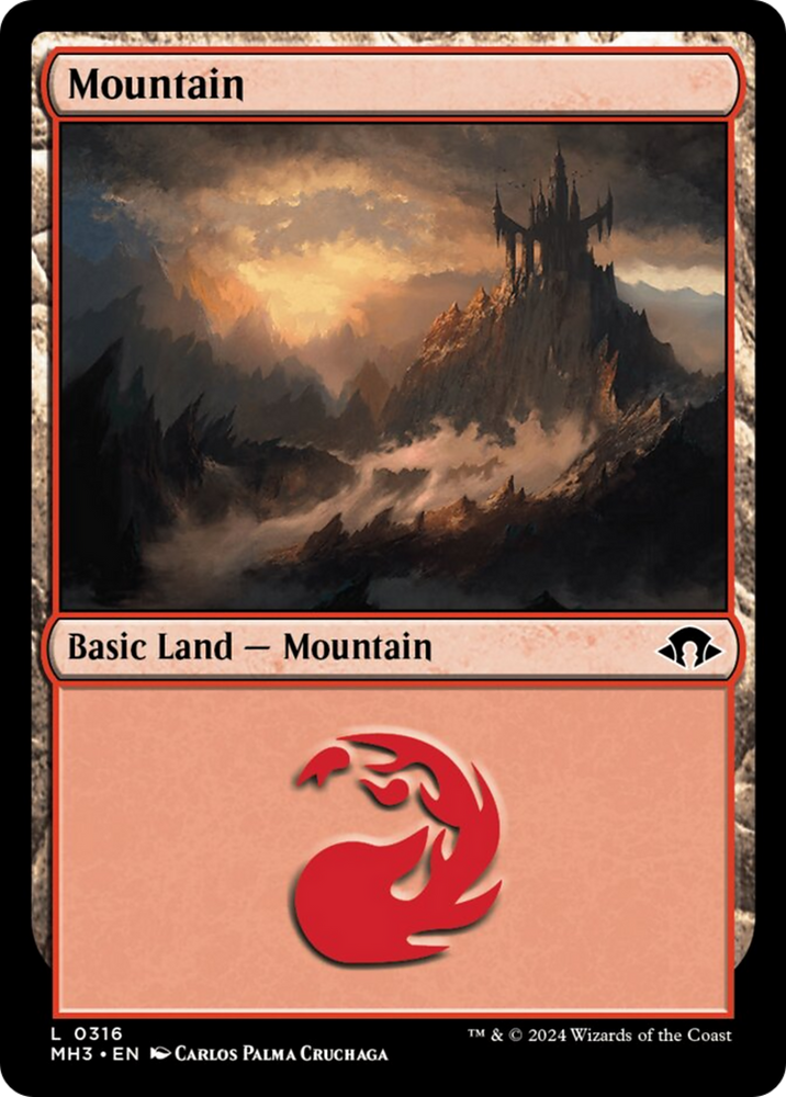 Mountain (0316) [Modern Horizons 3] Magic: The Gathering