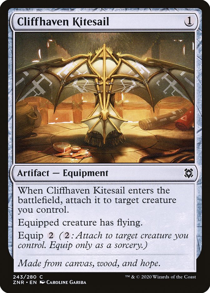 Cliffhaven Kitesail [Zendikar Rising] Magic: The Gathering