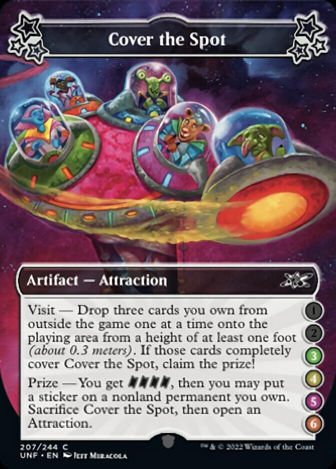 Cover the Spot (3-4-5-6) [Unfinity] Magic: The Gathering