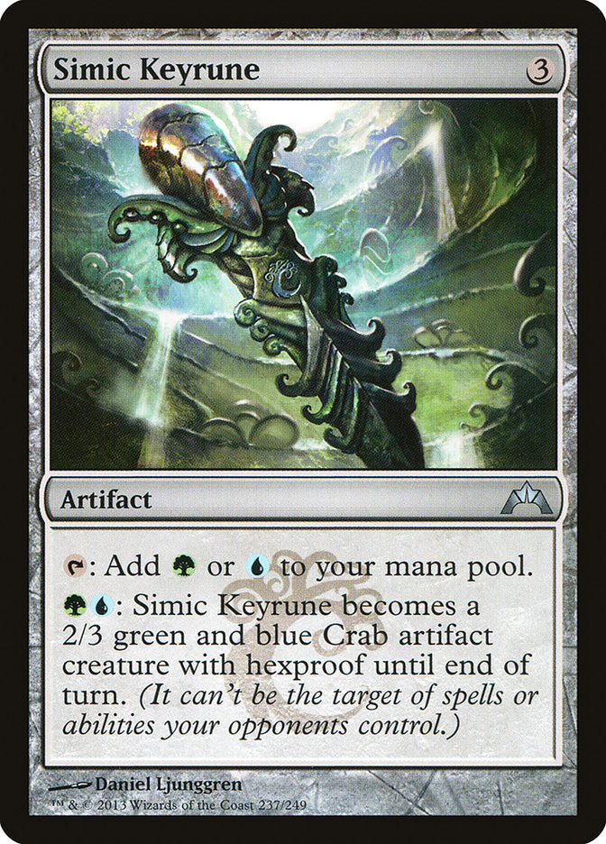 Simic Keyrune [Gatecrash] Magic: The Gathering