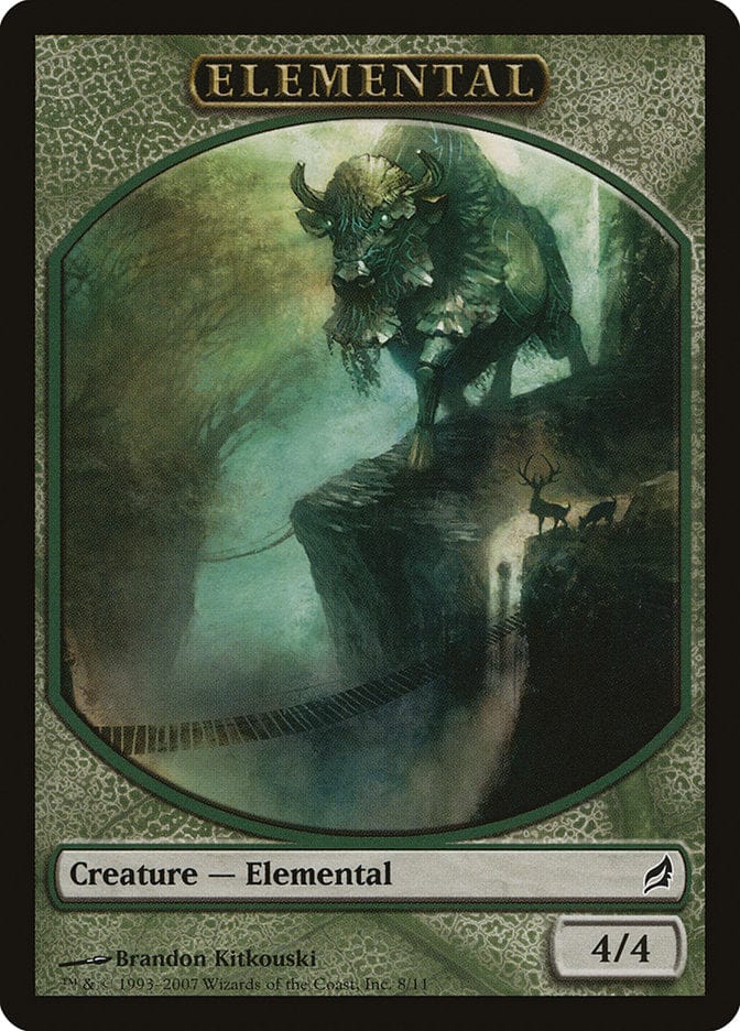 Elemental Token (8/11) [Lorwyn Tokens] Magic: The Gathering