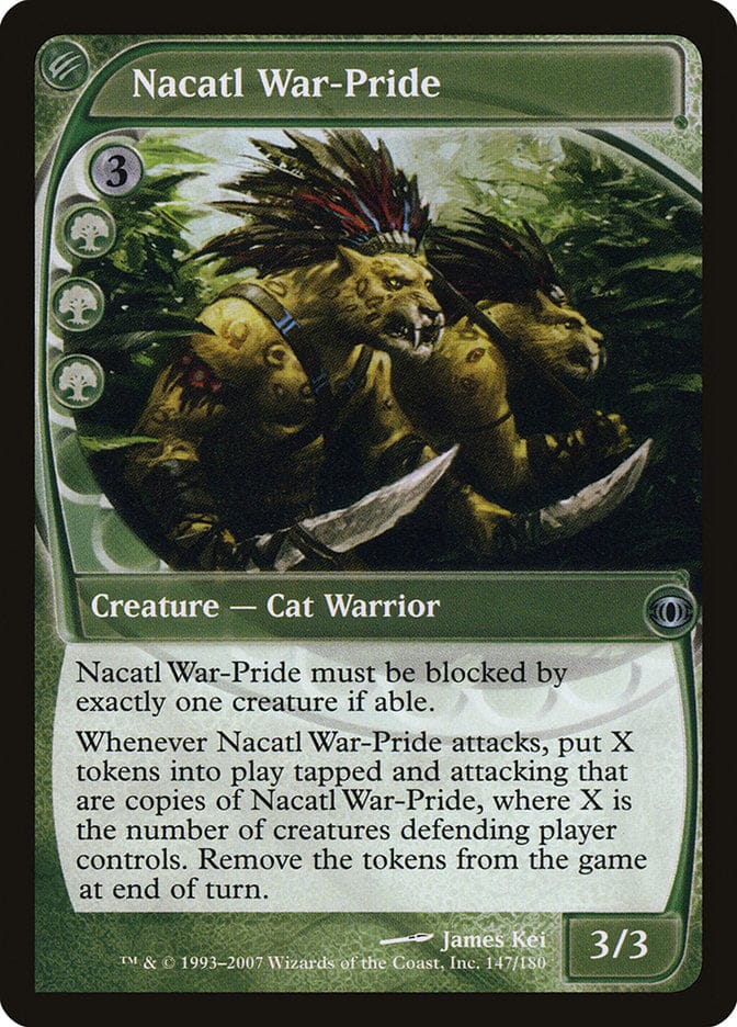 Nacatl War-Pride [Future Sight] Magic: The Gathering