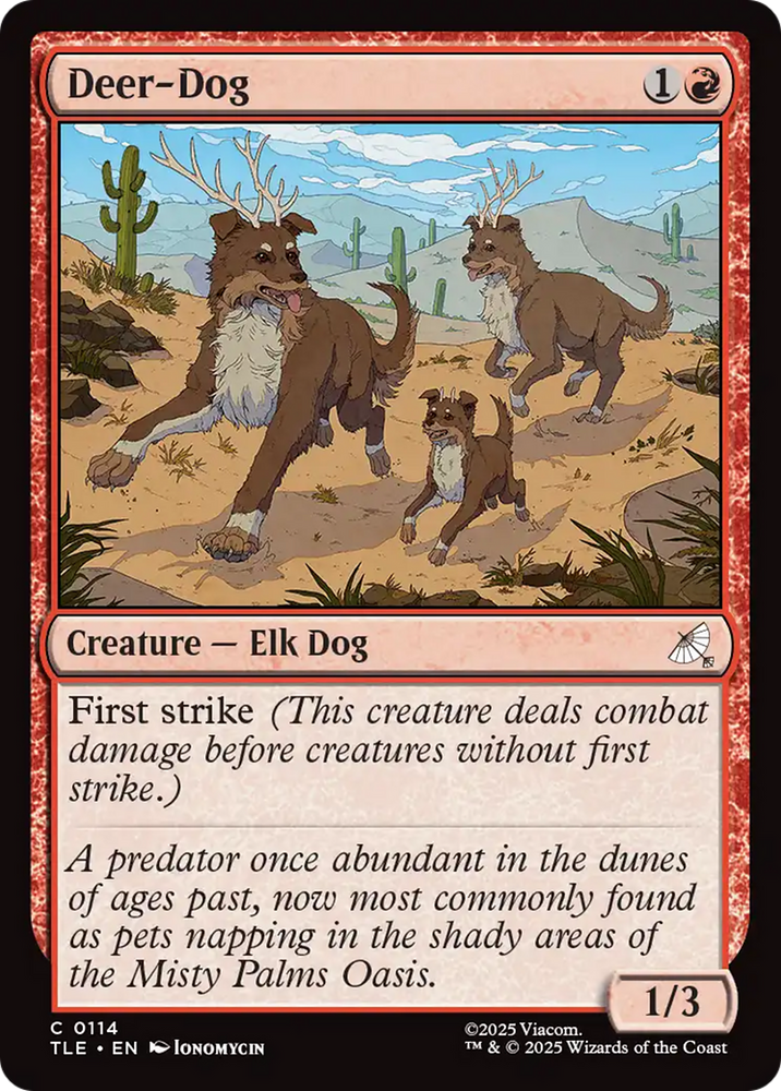 Deer-Dog [Avatar: The Last Airbender: Eternal-Legal] Magic: The Gathering