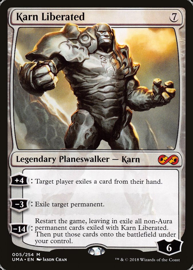 Karn Liberated [Ultimate Masters] Magic: The Gathering