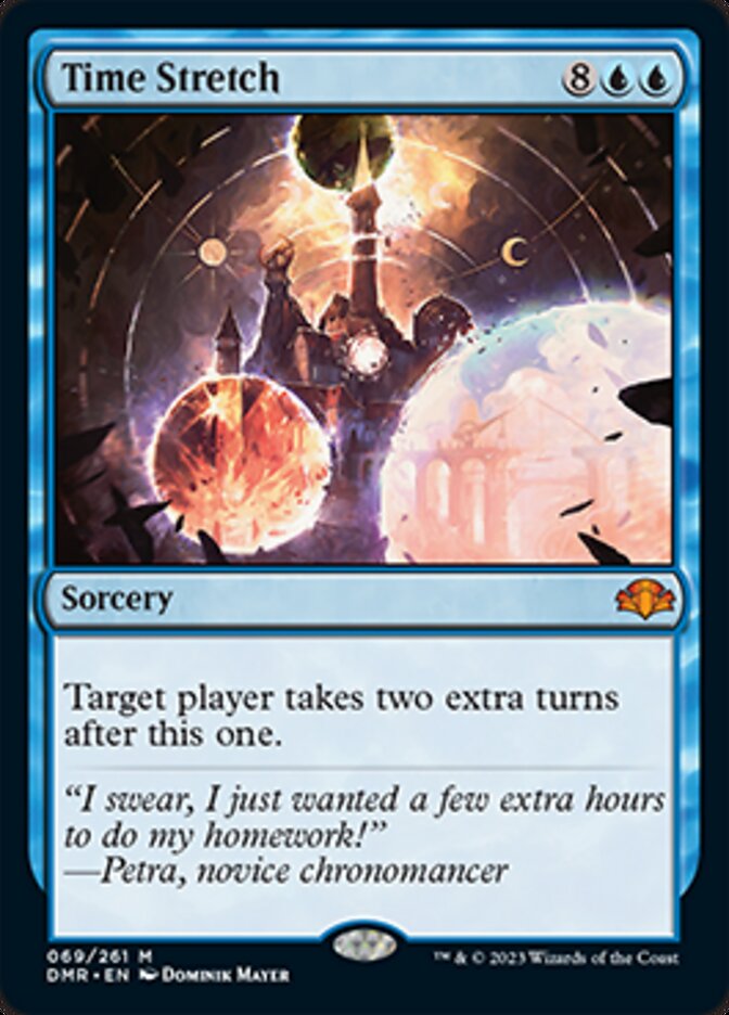 Time Stretch [Dominaria Remastered] Magic: The Gathering