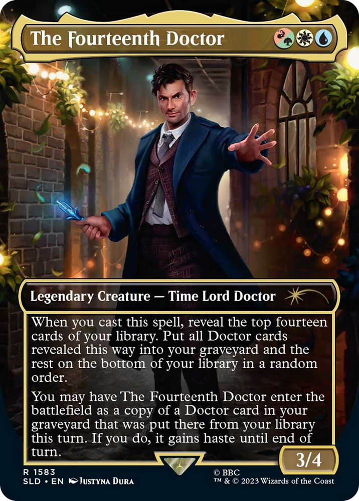 The Fourteenth Doctor [Secret Lair Drop Series] Magic: The Gathering