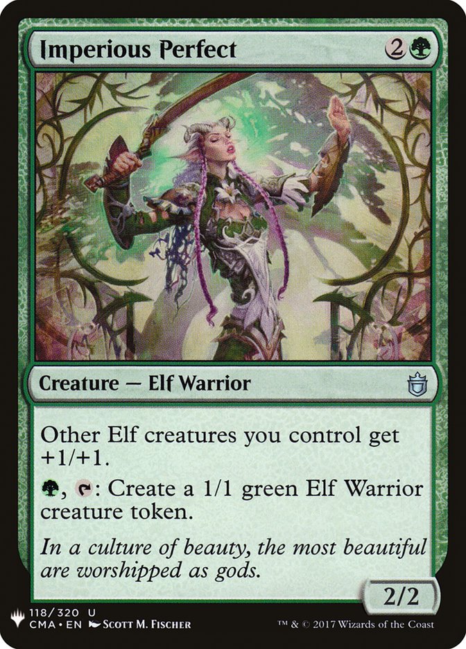Imperious Perfect [Mystery Booster] Magic: The Gathering