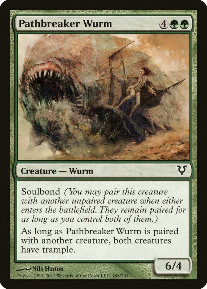 Pathbreaker Wurm [Avacyn Restored] Magic: The Gathering