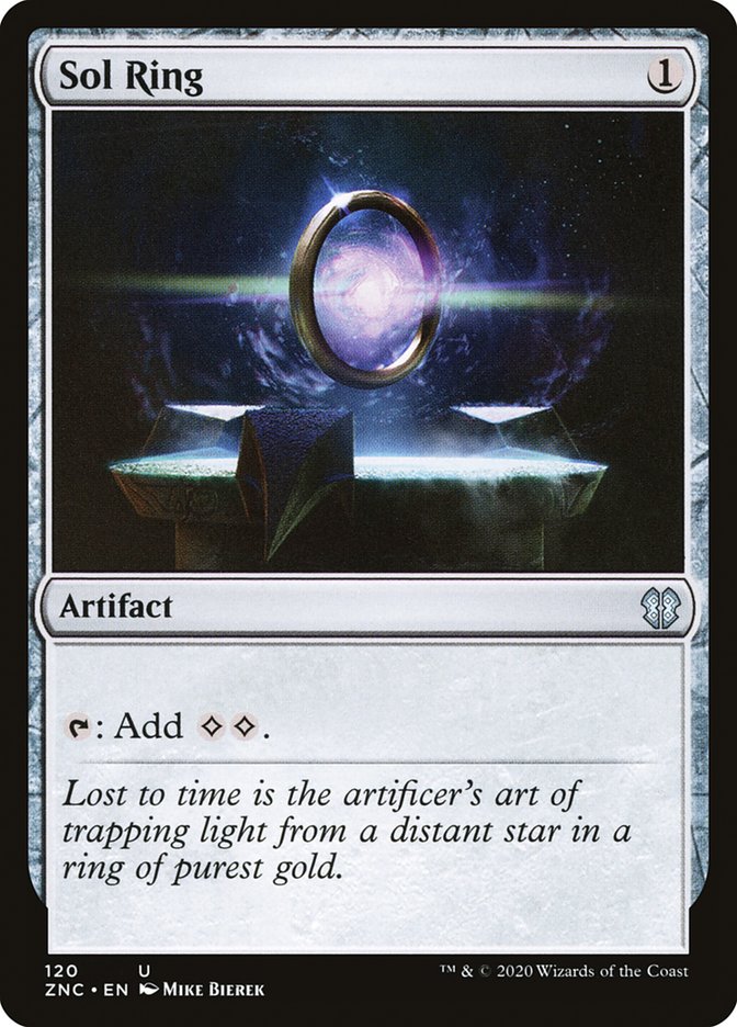 Sol Ring [Zendikar Rising Commander] Magic: The Gathering