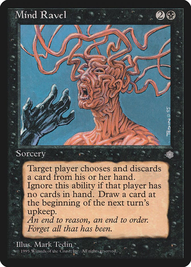 Mind Ravel [Ice Age] Magic: The Gathering